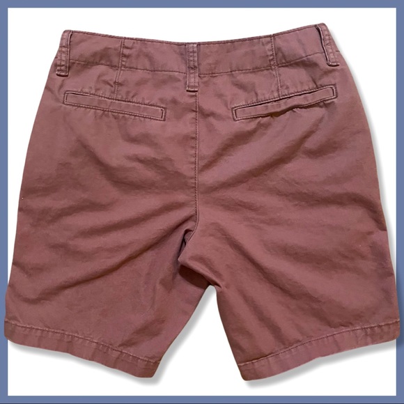 NWOT Old Navy Lived-In Straight Rust-Colored Shorts 8” Inseam - Picture 4 of 9